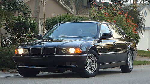 1996 bmw 740il , excellent condition , low miles selling no reserve