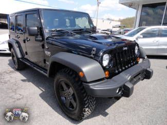 2012 jeep wrangler unlimited call of duty mw3 4x4 4,954 miles! rubicon hardtop