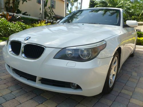 Bmw 525i great cond 1 owner palm beach car no reserve
