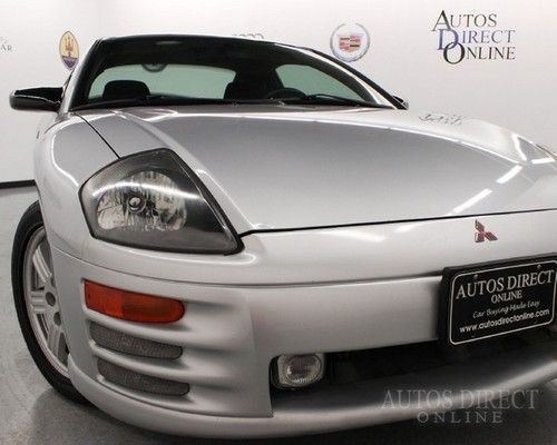 We finance 2000 mitsubishi eclipse gt auto cleancarfax mroof cd pwrlcks/wndws v6