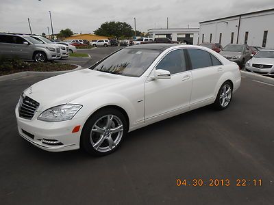 2012 mercedes-benz s-class 4dr. s550 low miles