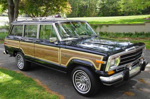1990 jeep grand wagoneer - 4x4 suv classic - rust free!