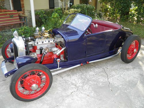 1926 ford model t roadster hot rod speedster tin lizzie a custom rat steel