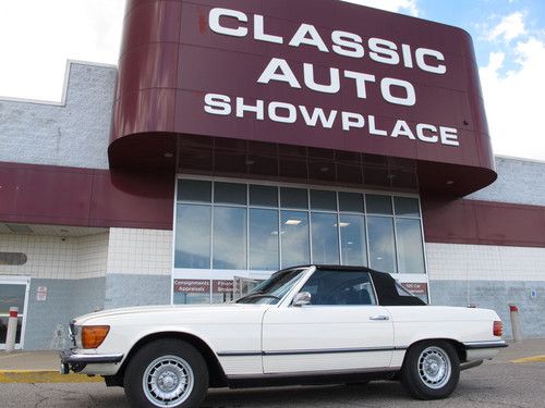 1971 mercedes 350sl convertible - only 4,802 produced - 50,114 actual miles