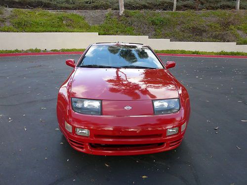 93 nissan 300zx twin turbo! no reserve! low miles! smoke free! collectors