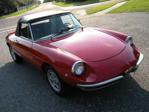 1969 alfa romeo spider duetto