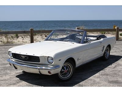 1966 ford mustang conv 289 v8 c4 auto restored lucas ford southold ny