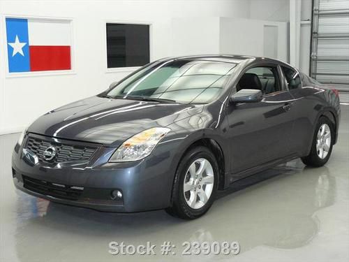 2008 nissan altima 2.5 s coupe sunroof htd leather 35k  texas direct auto