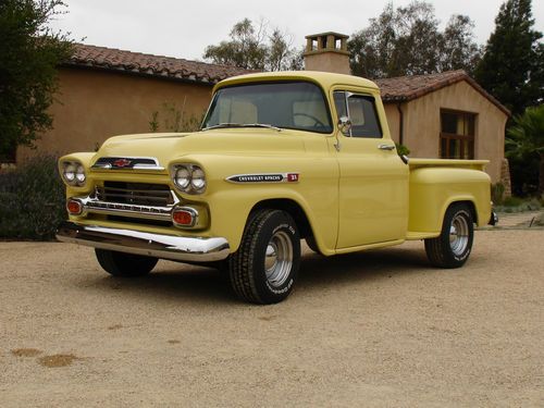 1959 chevrolet chevy apache step-side pick-up truck