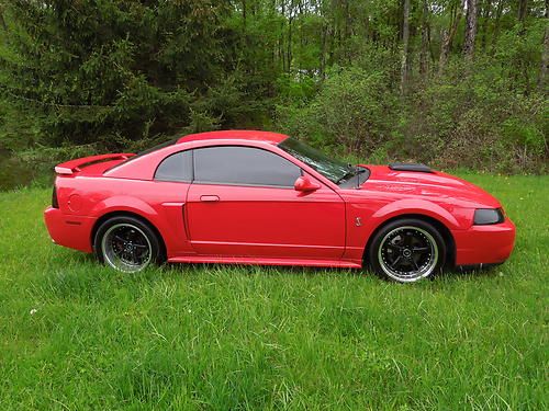 2002 ford mustang 6 spd. tranny 47k original miles 2nd owner many extras!! video