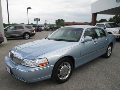 2009 lincoln town car signature limited---leather---