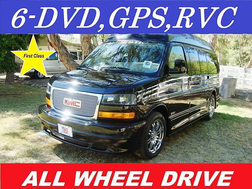 All wheel drive high top, 6 dvd, gps,rvc, bl tooth,conversion van