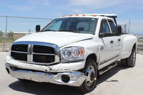 2007 dodge ram 3500 salvage repairable rebuilder only 69k miles runs!!!