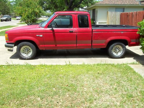 1992 ford ranger sport extended cab xlt pickup 2-door 2.3l texas pick up only