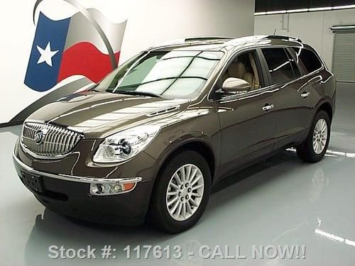 2011 buick enclave cxl 7 pass rear cam htd leather 48k texas direct auto