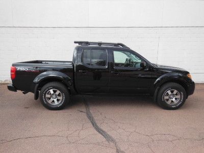 '12 nissan frontier crew cab pro-4x pickup, leather, xm, moon roof, bluetooth...