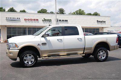 Save at empire dodge on this all-new crew cab longhorn cummins sunroof auto 4x4