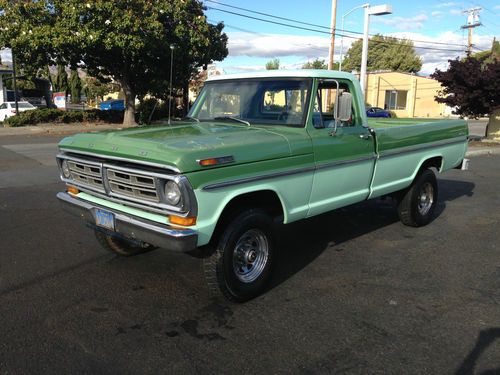 Purchase Used 1972 Ford F250 4x4 Highboy California Truck 96