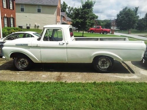 1963 ford f-100 uinibody pickup truck - very rare last year of the unibody