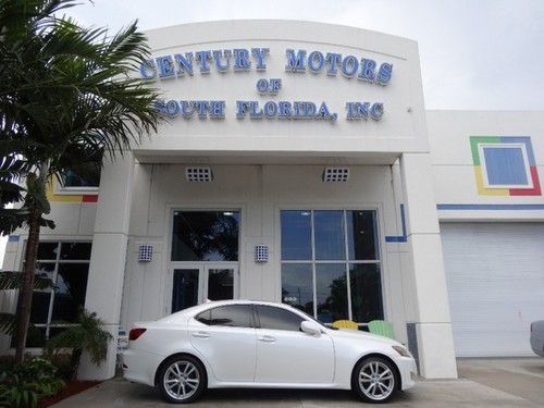 2007 lexus is 250 27,595 miles 2.5l v6 fully loaded carfax 2 owner very clean!!!