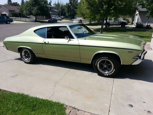 Purchase used 1969 Chevelle 2Dr ...Seafrost green....350 ...