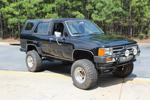 Purchase used 1987 Toyota 4Runner DLX SUV 22RE 5 Speed ...