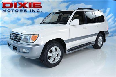 2003 toyota land cruiser navigation heated leather sunroof new tires jbl stereo