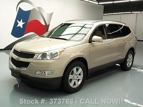 2011 chevy traverse 2lt htd leather rear cam 7-pass 55k texas direct auto