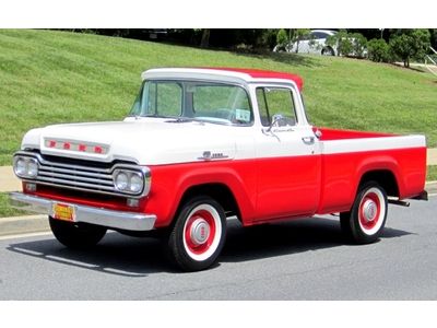 Purchase used 1959 Ford F100 Pickup matching #&#39;s original 223cid I6 engine in Rockville ...