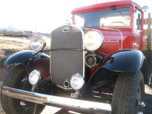 1931 model aa ford stakeside truck  fully restored