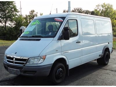 2006 sprinter 3500 dual rear wheels runs great clean ready to work diesel