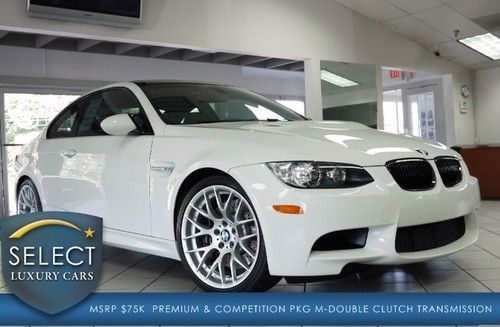 Msrp $75k m3 coupe competition premium m double clutch htd seats only 4k miles