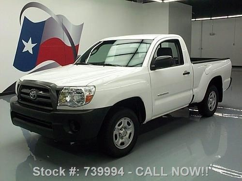 2010 toyota tacoma reg cab automatic bedliner only 23k texas direct auto
