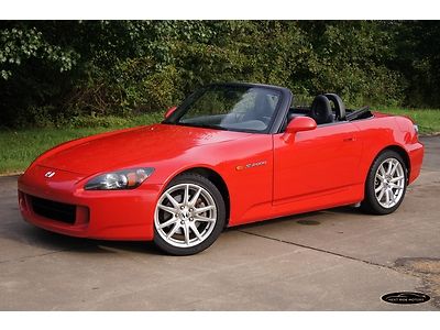 2004 honda s200 convertible 1-owner mint condition