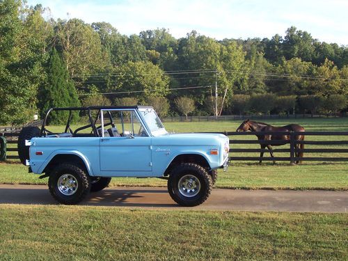 Top quality 1974 ford bronco fully restored 302 v8 ranger ready to show or go!
