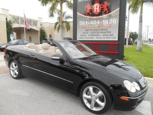 2004 mercedes benz clk320 convert-1-owner-low mi.-lowest price in the usa. nice!