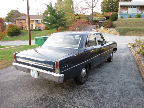 Purchase Used 1966 Chevy Ii Nova 4 Door Sedan In Boyertown