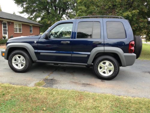 2006 jeep liberty sport crd 4wd turbo diesel only 91k miles super nice