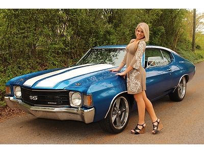 1972 chevy chevelle big block automatic pdb ps buckets console must see l@@k