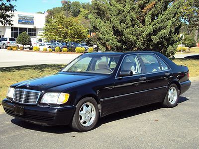 1997 mercedes s420 - looks/runs/drives good! - new inspection! - low reserve!