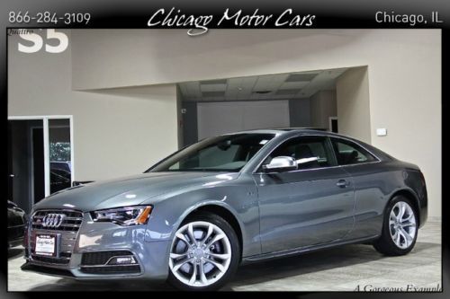2013 audi s5 coupe quattro s tronic $58k + msrp mmi navigation supercharged wow