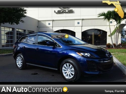 Mazda cx-7 i touring back up cam leather &amp; sunroof clean carfax 30k miles