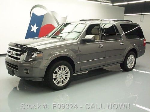 2011 ford expedition ltd el sunroof nav dvd leather 67k texas direct auto