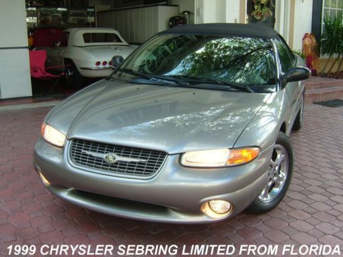 1999 chrysler sebring lxi limited edition from florida! 1 owner &amp; like new!