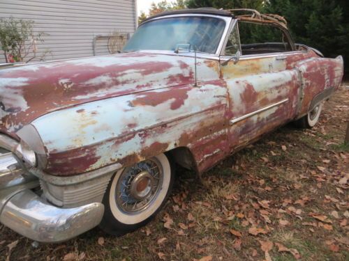 1953 cadillac project resto-mod / rat rod 1960 engine  1954 1955 wire hubcaps