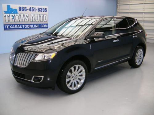 We finance!!!  2011 lincoln mkx pano roof nav heated leather 30k texas auto