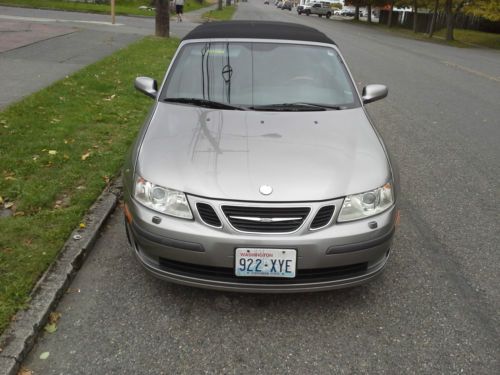Loaded 2004 saab 9 3 turbo convertible in excellent condition