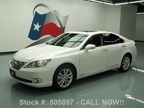 2012 lexus es350 climate leather sunroof only 11k miles texas direct auto