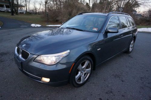 2008 bmw 535xi awd fully loaded rare color/panoroof/nav/dlr serviced $17900 obo