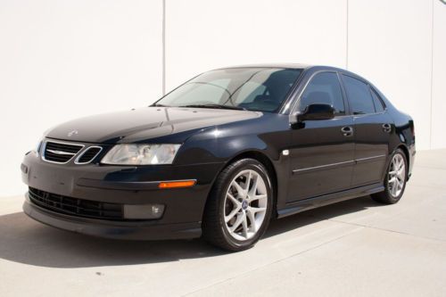 2003 saab 9-3 2.0t vector black low miles. good condition. motor/turbo strong!!